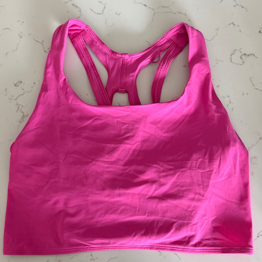 Lululemon stash that sonic pink bra